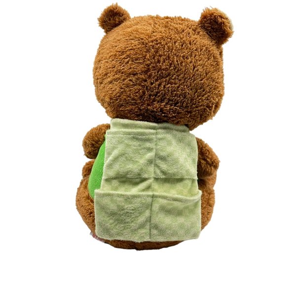 Cuddle Barn Bradford The Storytelling Bear Plush Talking Animal Goldilocks Teddy - Picture 3 of 12